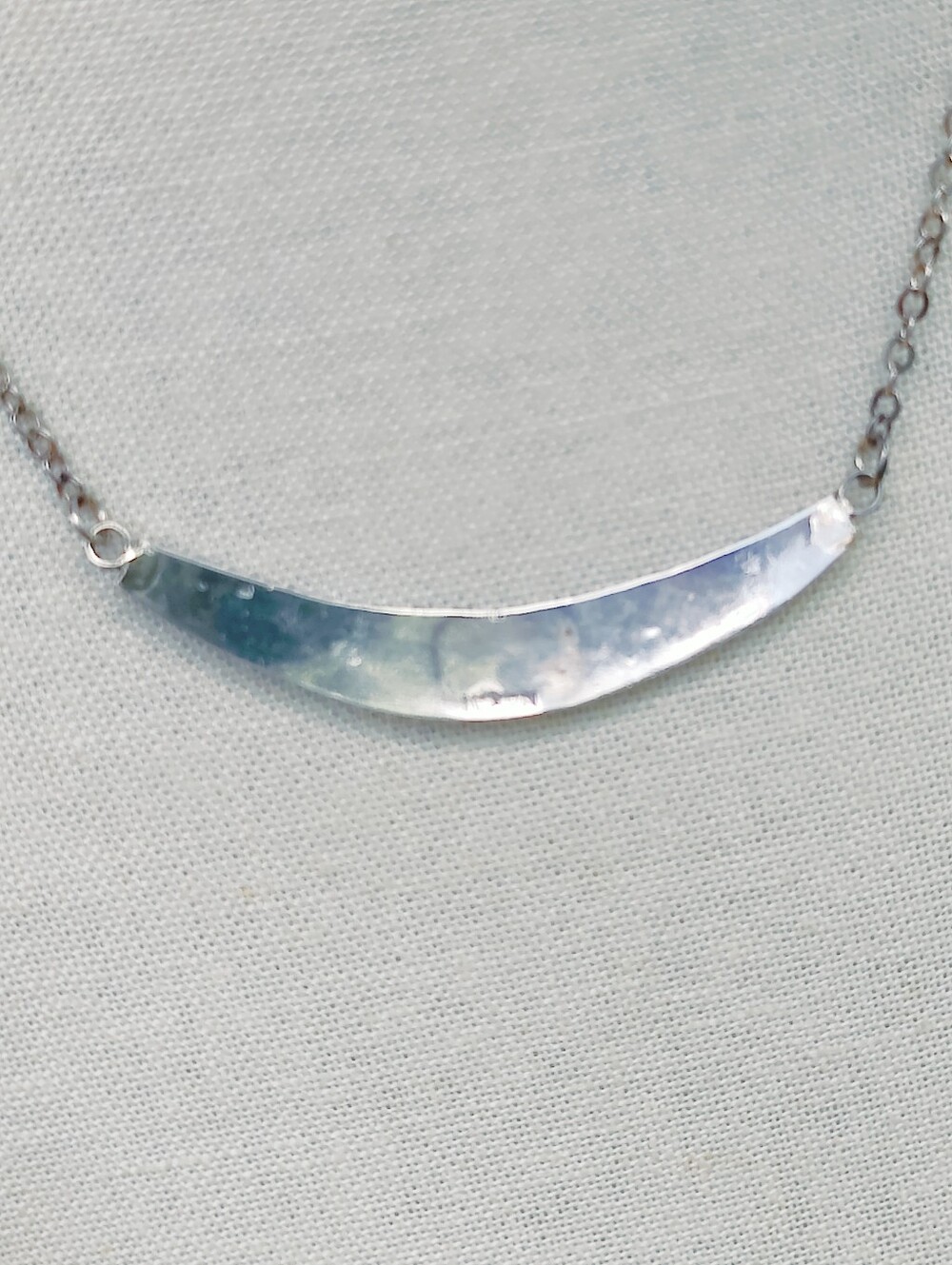 Vintage Sterling Navajo Nakai Necklace - Picture 11 of 15